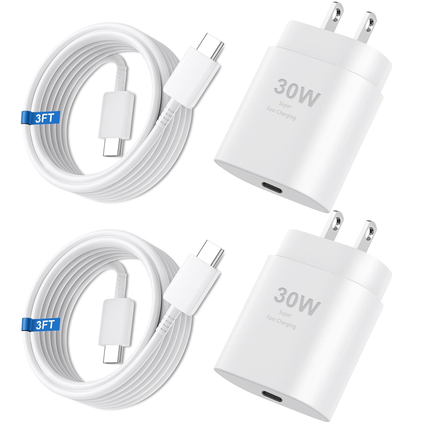 iPhone 16 15 Pro Max Charger Fast Charging, 30W USB C iPhone 15 16 Pro Max Fast Charger Block with 10FT Long USB C Charging Cable for iPhone 16 Pro Max/16 Pro/15 Pro Max, iPad, S24 Ultra