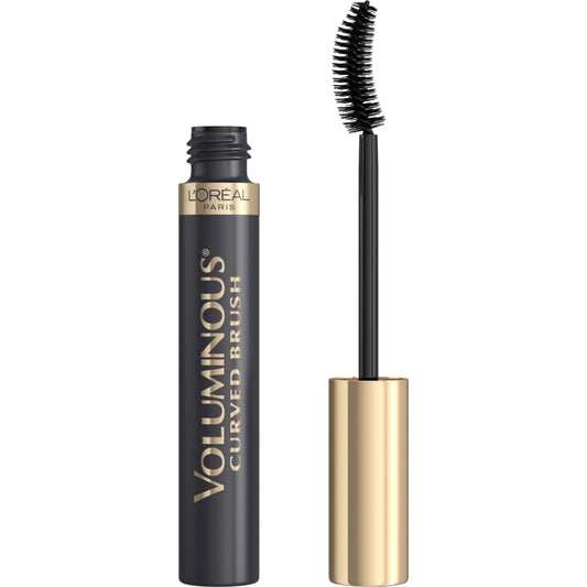 L’Oréal Paris Makeup Voluminous Original Volume Building Mascara with Curved Brush, Black, 2 Count