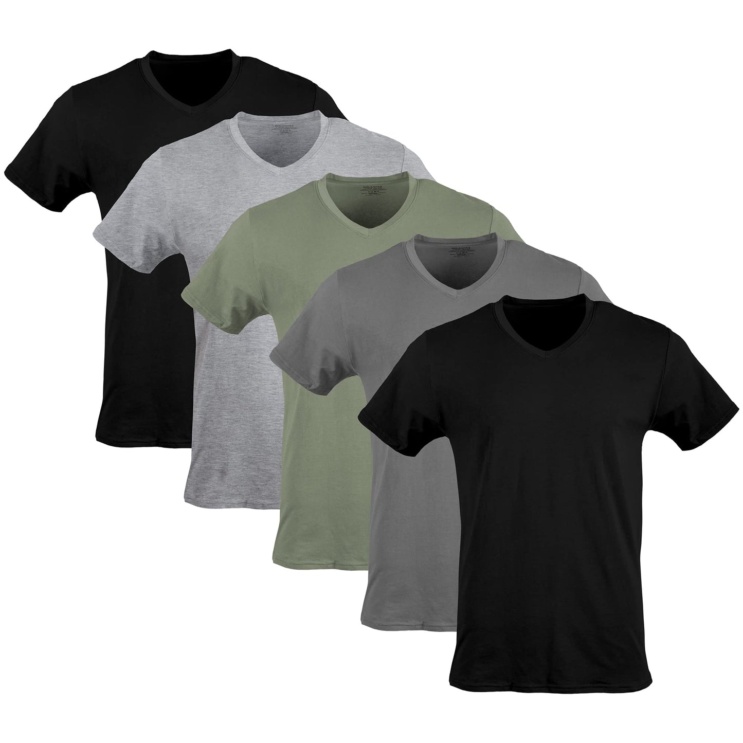 Gildan Men's V-Neck T-Shirts, Multipack, Style G1103