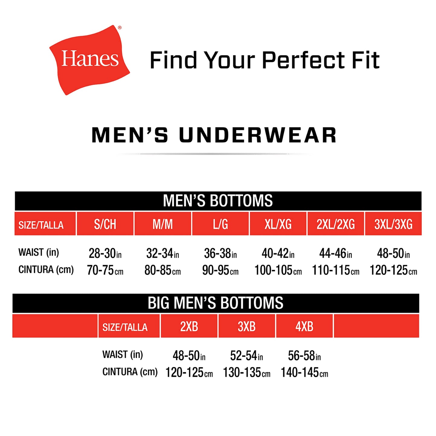 Hanes Men's Moisture-Wicking Cotton Briefs, Available in White and Black, Multi-Packs Available