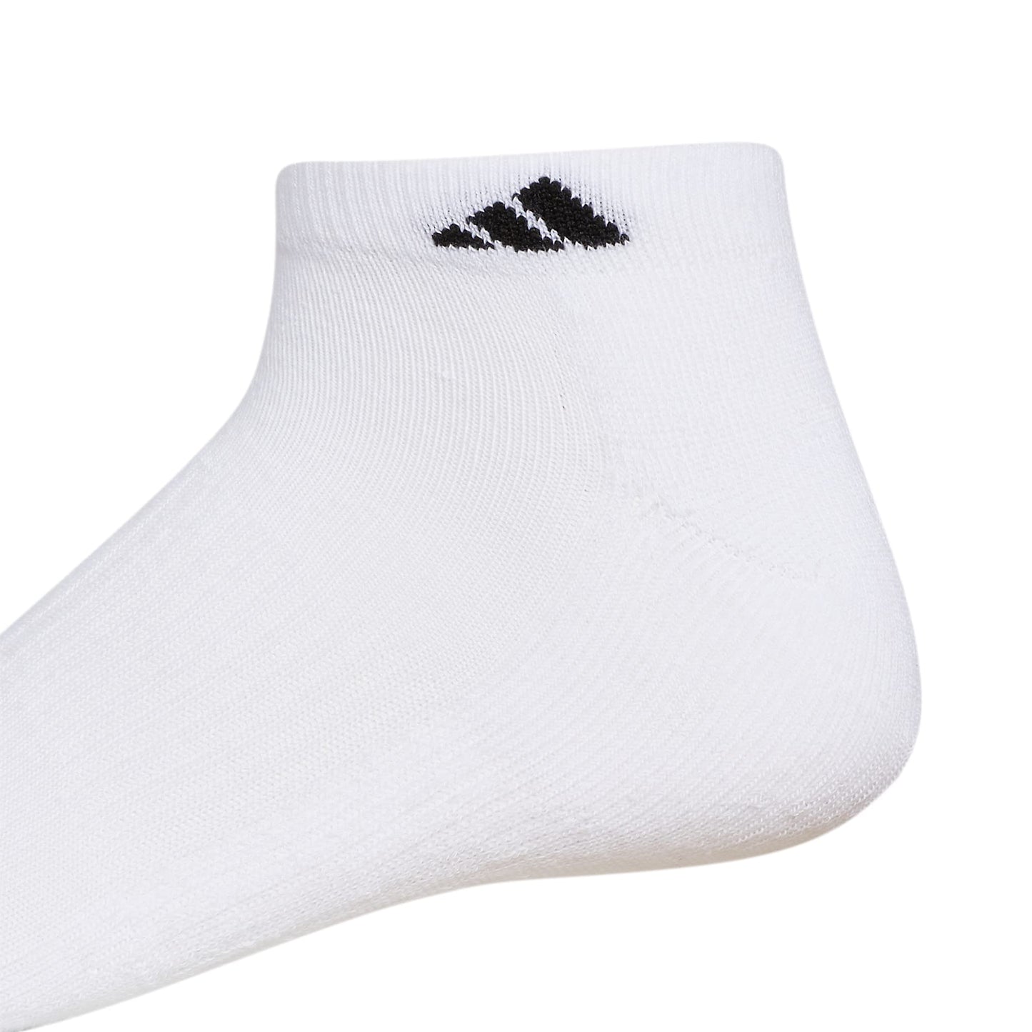 adidas Men's Athletic Cushioned Low Cut Socks with Arch Compression for a Secure Fit (6-Pair)