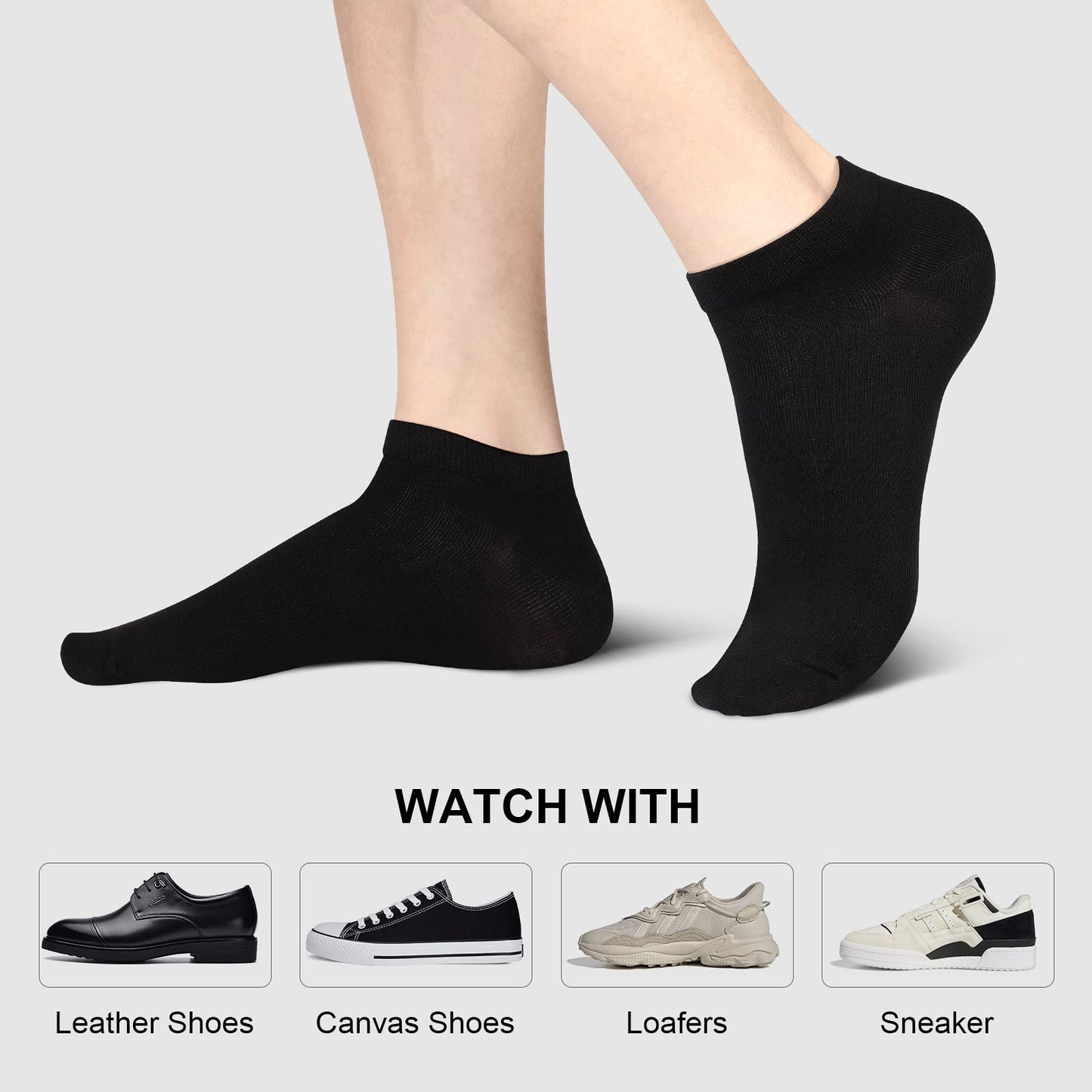 No Show Men Socks, Low Cut Ankle Sock, Men Short Socks Casual Cotton Socks