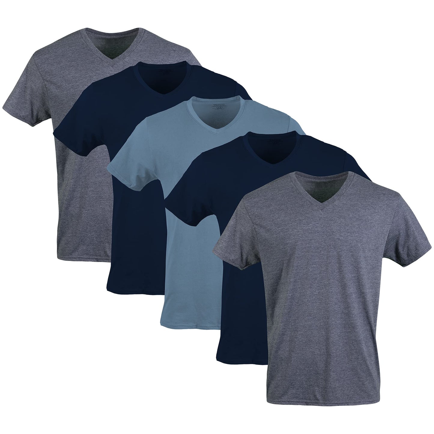 Gildan Men's V-Neck T-Shirts, Multipack, Style G1103