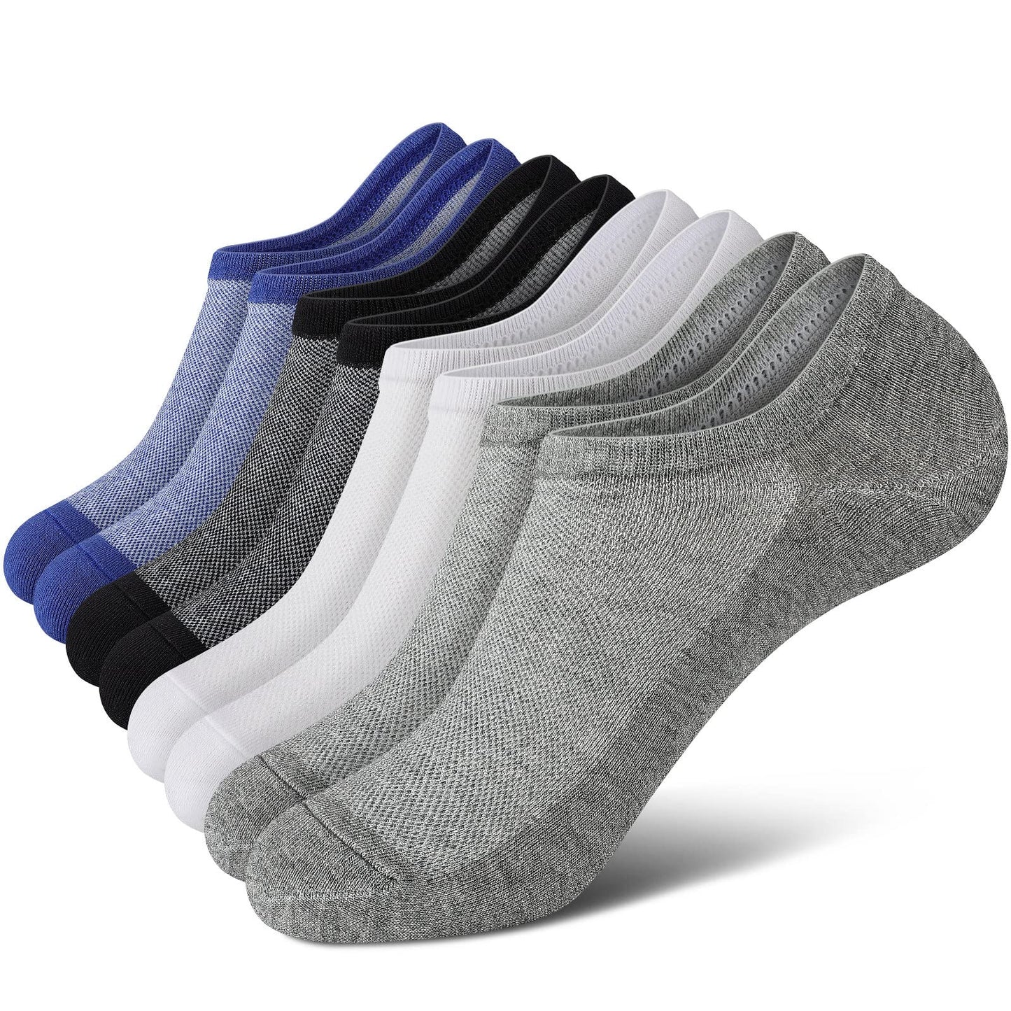 No Show Men Socks, Low Cut Ankle Sock, Men Short Socks Casual Cotton Socks