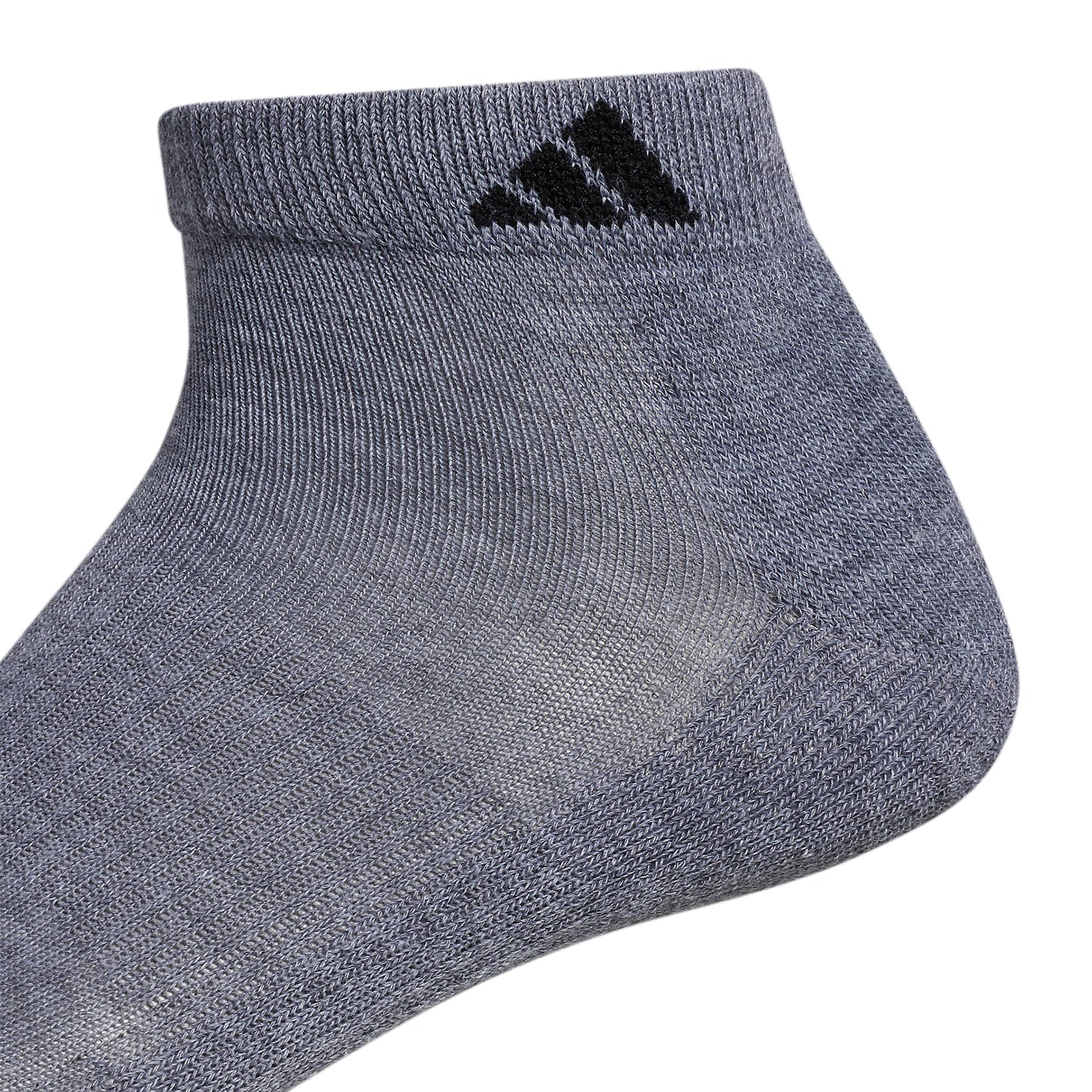 adidas Men's Athletic Cushioned Low Cut Socks with Arch Compression for a Secure Fit (6-Pair)